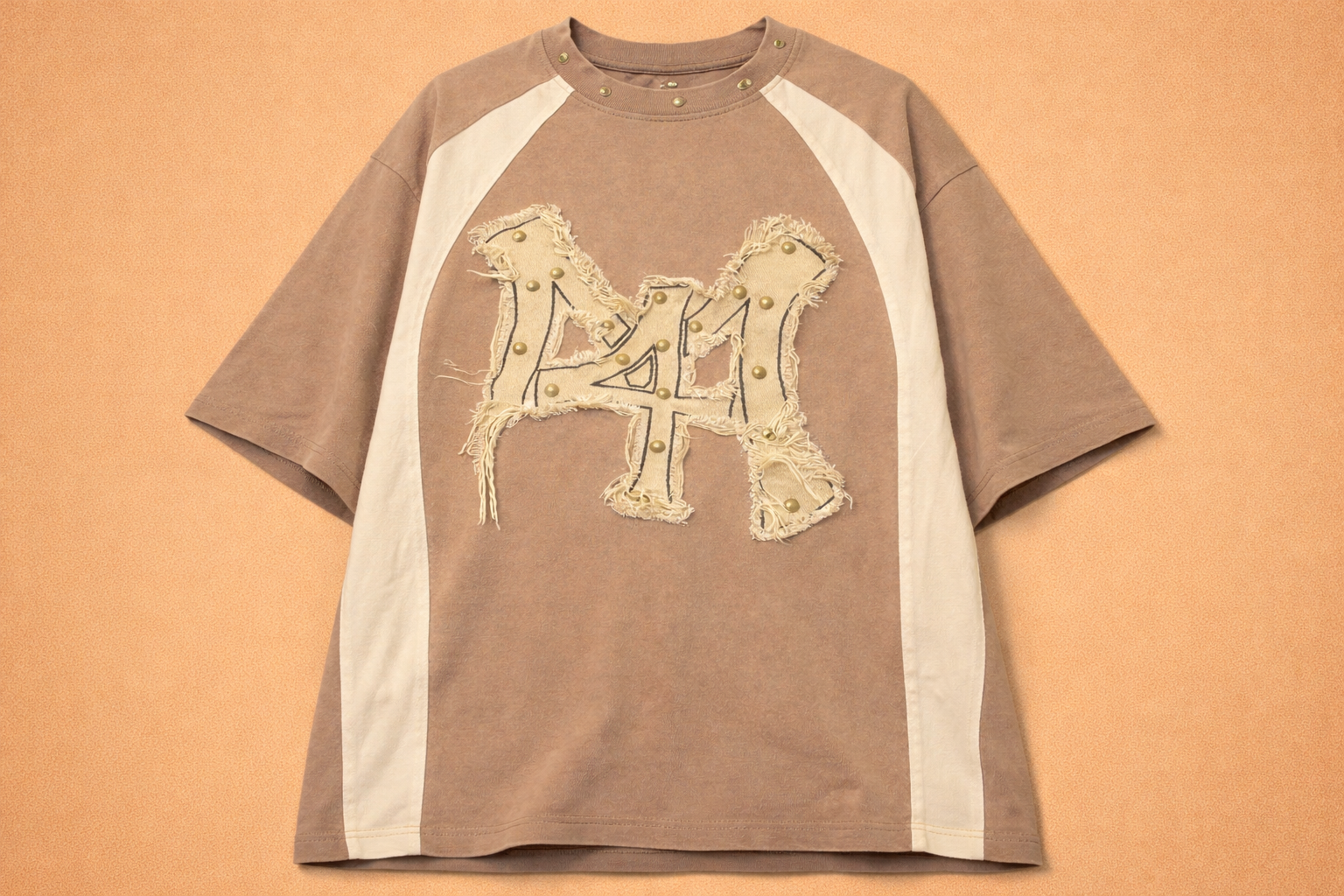 Vintage Patchwork Graphic T-Shirt