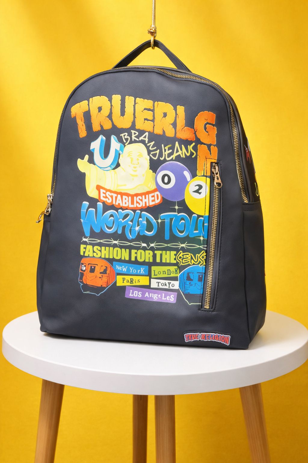 True religion Luxury Style Printed Backpack