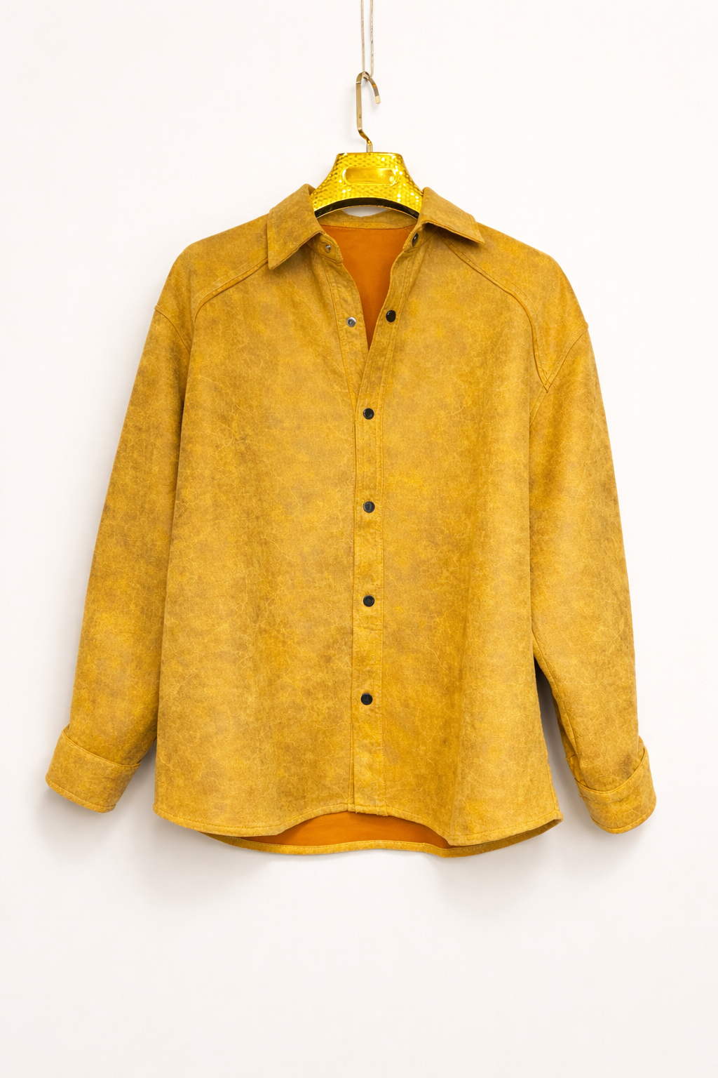 Golden Aura Textured Shirt