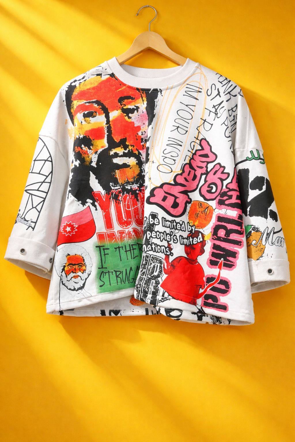 Aesthetic Print Baggy Fit T-Shirt