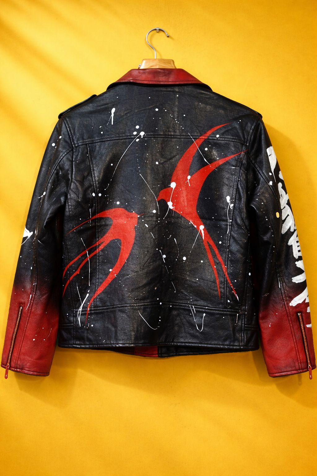 Bold Edge Black Leather Jacket